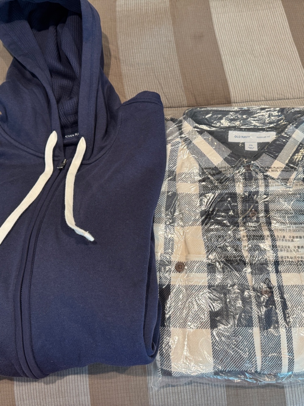 Bundle Old Navy shirt and Navy Zip-Up